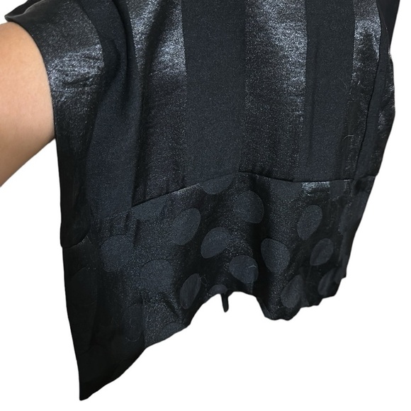 Victoria's Secret Satin Silky Wide Leg Flattering Lounge Black Pants Size Small - Picture 7 of 16